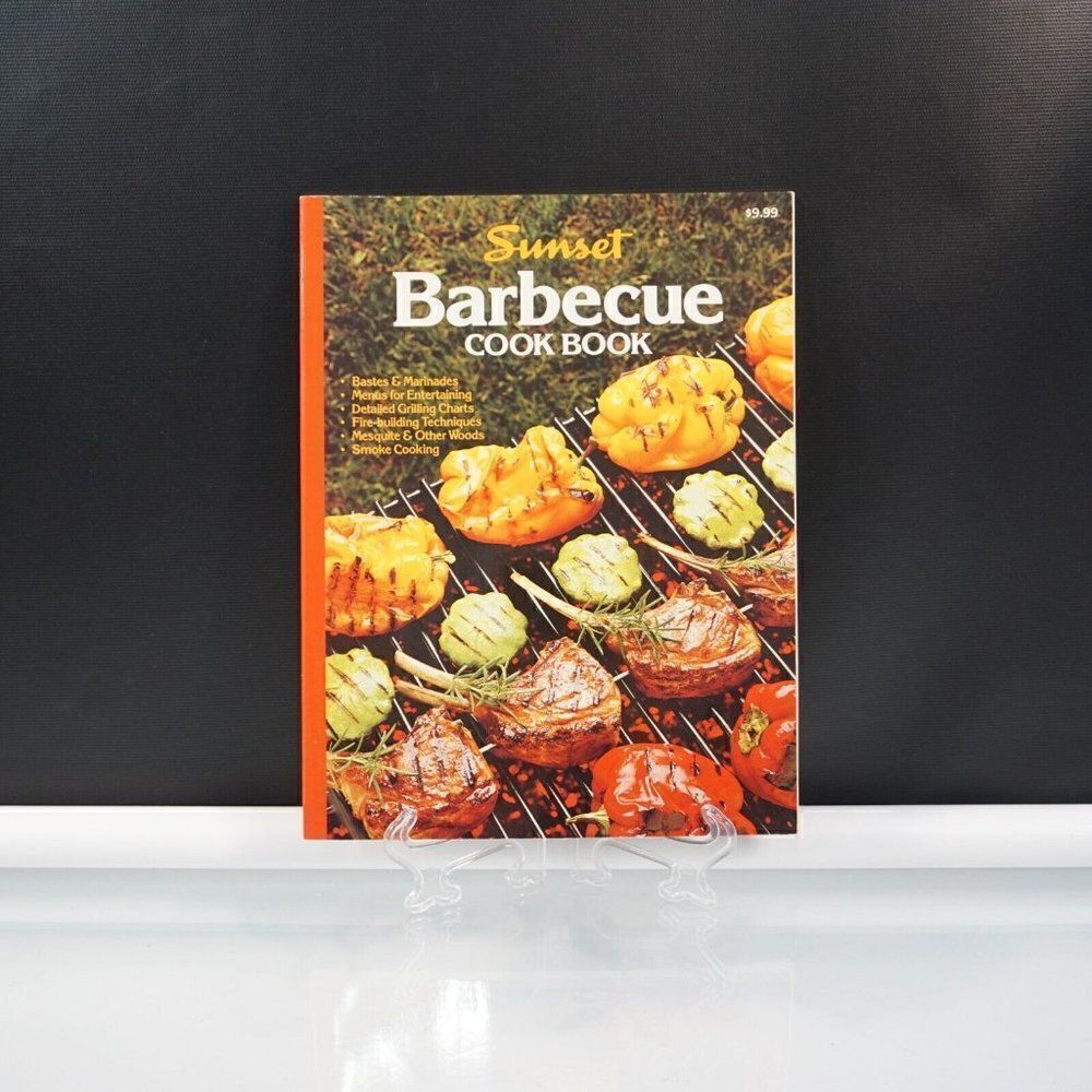 Sunset Magazine Barbeque Cook Book Vintage 1995 Paperback